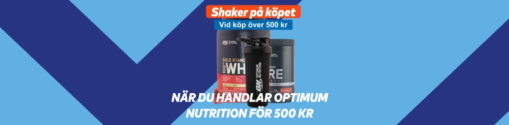 Veckans deal! Handla Optimum Nutrition fr 500 kr, f gva